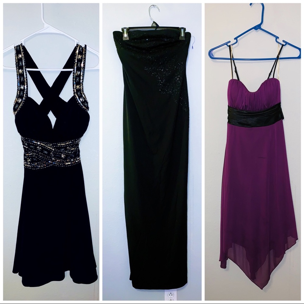 3 Cocktail / formal dresses